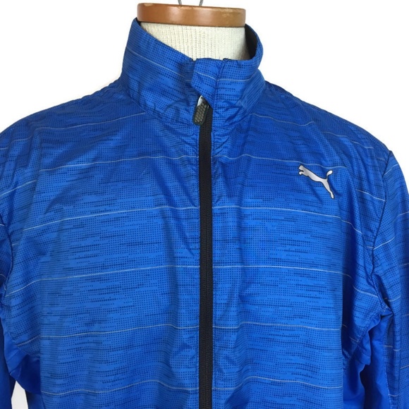 Puma Nightcat Running Zip Up Jacket Size Large - Picture 3 of 7